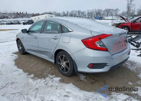2017 Honda Civic Lx from USA, damaged, VIN 2HGFC2F53HH566260